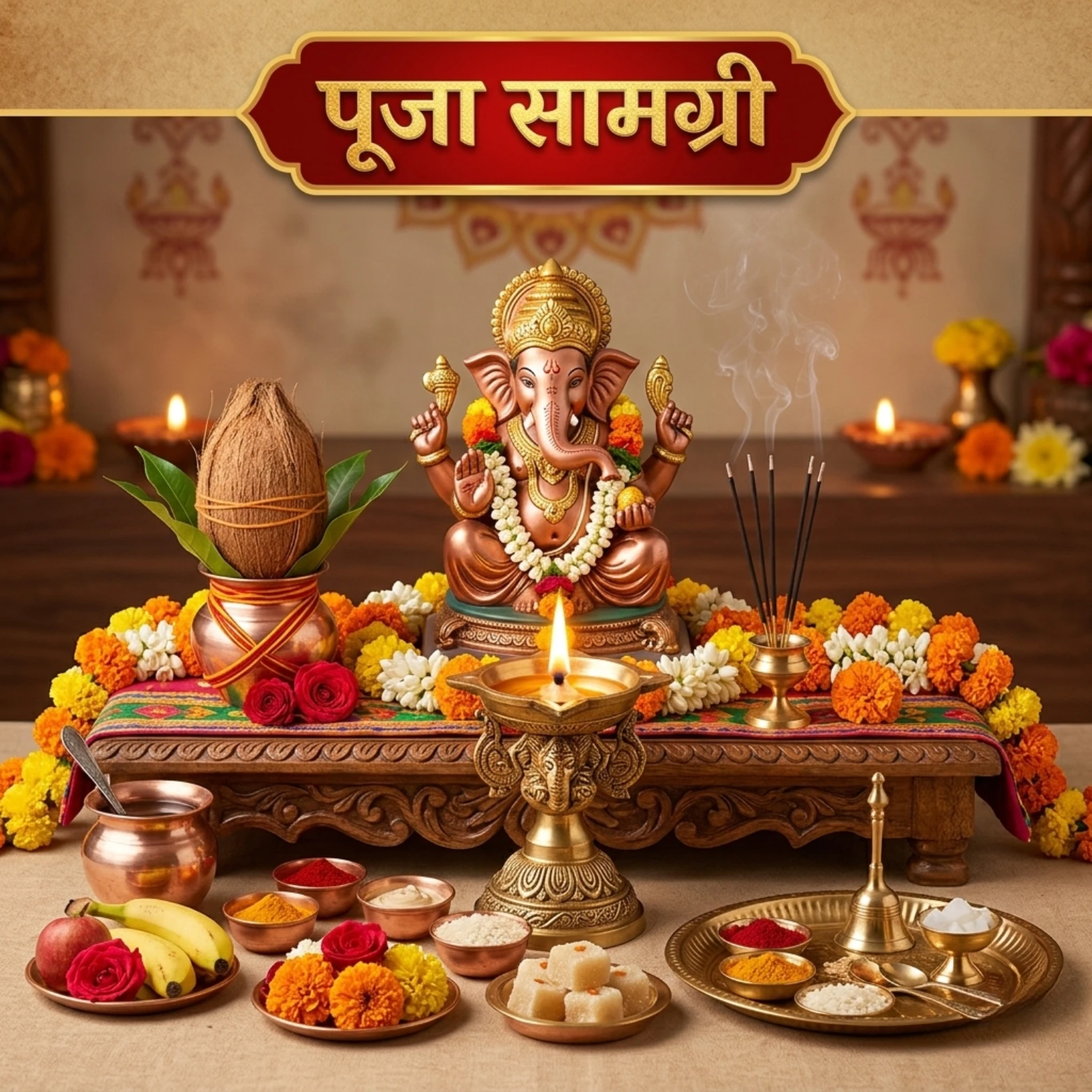 पूजन सामग्री एवं धार्मिक उत्पाद