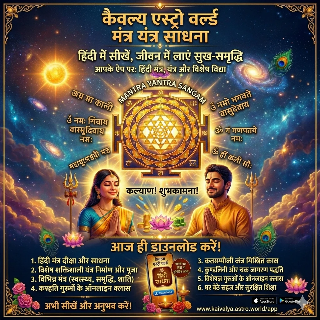 मंत्र एवं यंत्र विद्या कोर्स